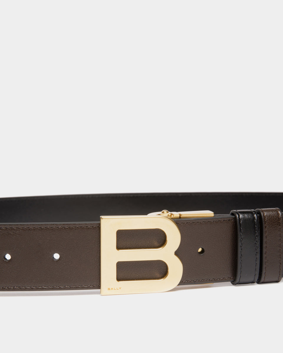 BALLY バリー B BUCKLE BELT Bバックルベルト 35 レザー GENUINE LEATHER 90/36 ユニセックス レッド×ダークブラウン 楽天市場】バリー BALLY リバーシブルベルト Bバックル B BUCKLE 35M