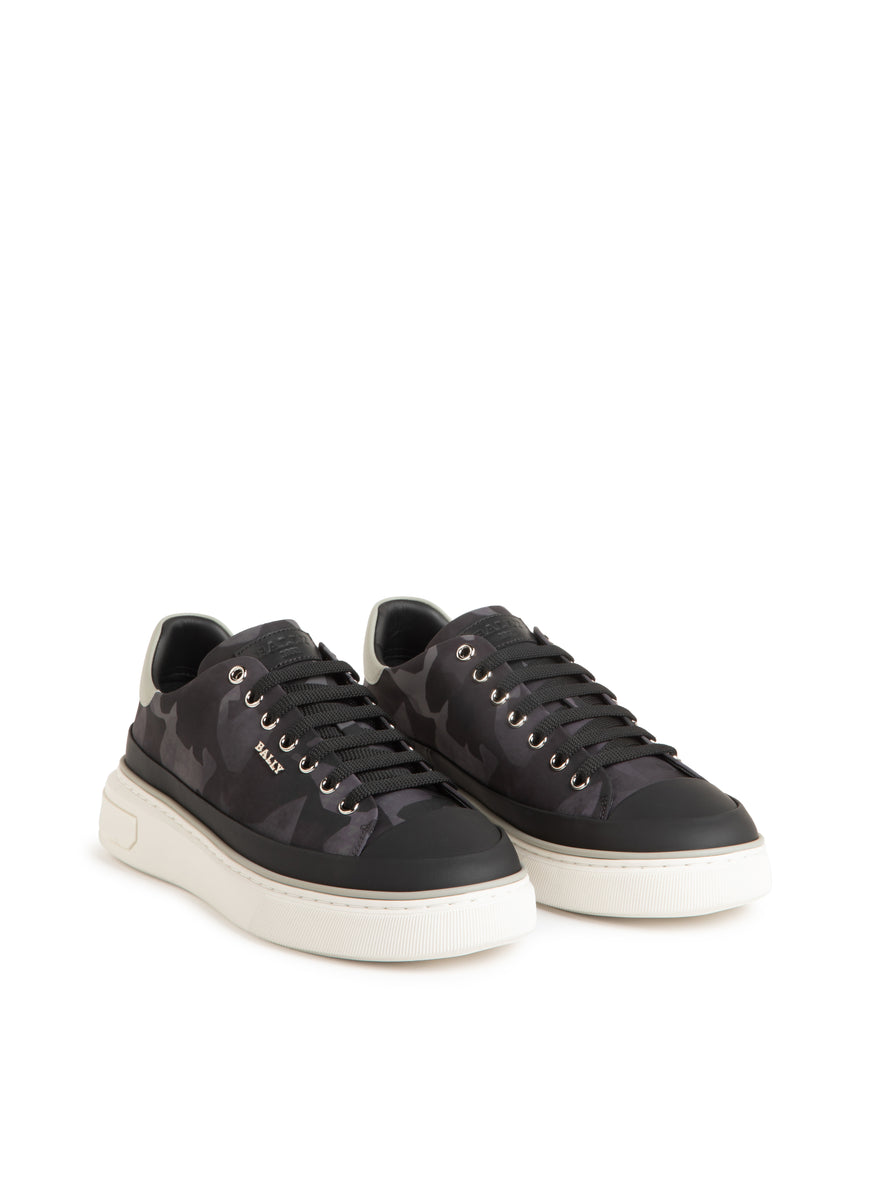 ★送料・関税込★BALLY★IVORY LEATHER MAILY SNEAKERS★ Bally Maily Sneaker White at CareOfCarl.com
