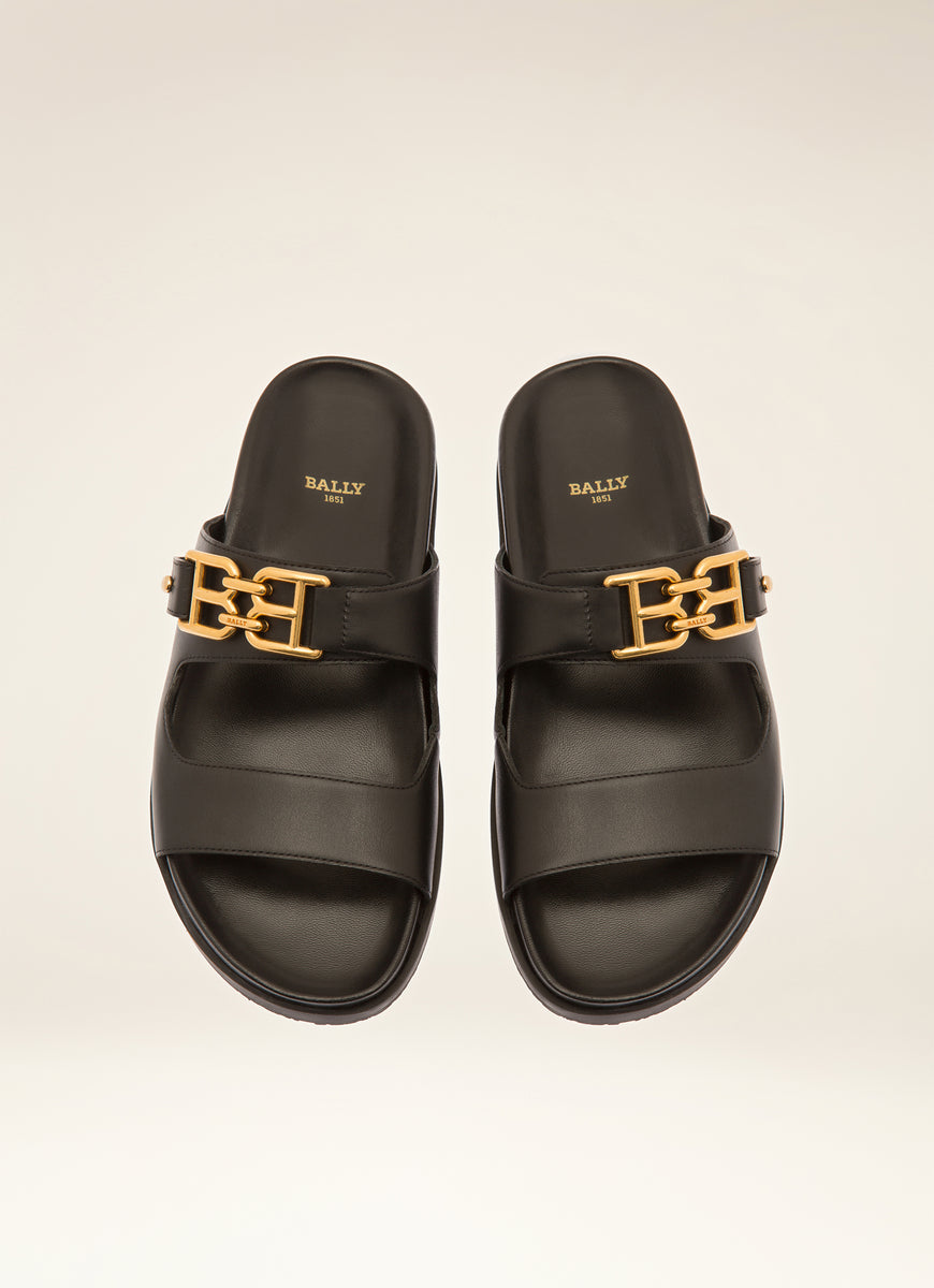 サンダル・ミュール BALLY Women Sandals WF0043 VT935 U901 Black BALLY Women Sandals WF0043 VT935U901 BLACK (BALLY/サンダル