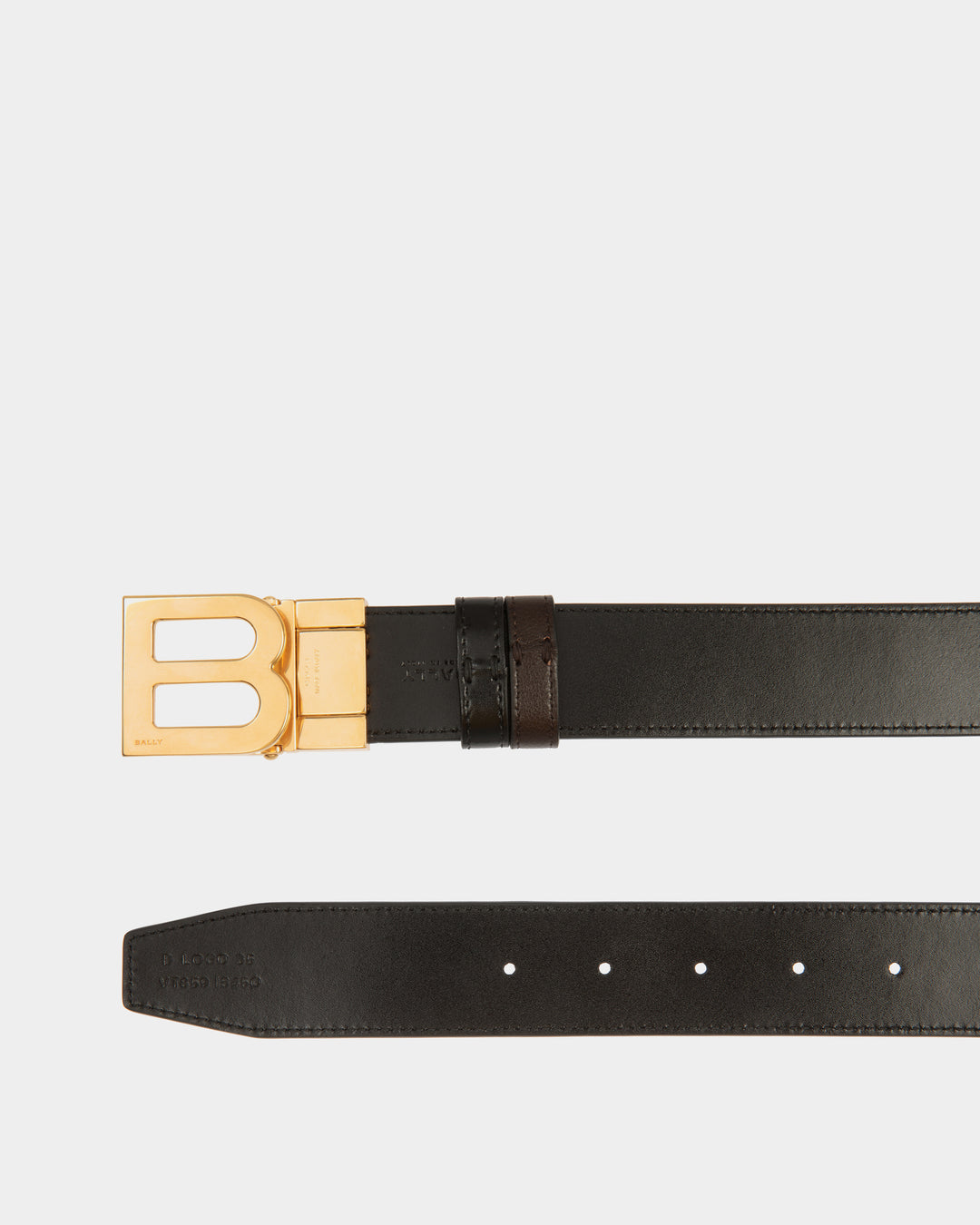 BALLY バリー B BUCKLE BELT Bバックルベルト 35 レザー GENUINE LEATHER 90/36 ユニセックス レッド×ダークブラウン 楽天市場】バリー BALLY リバーシブルベルト Bバックル B BUCKLE 35M