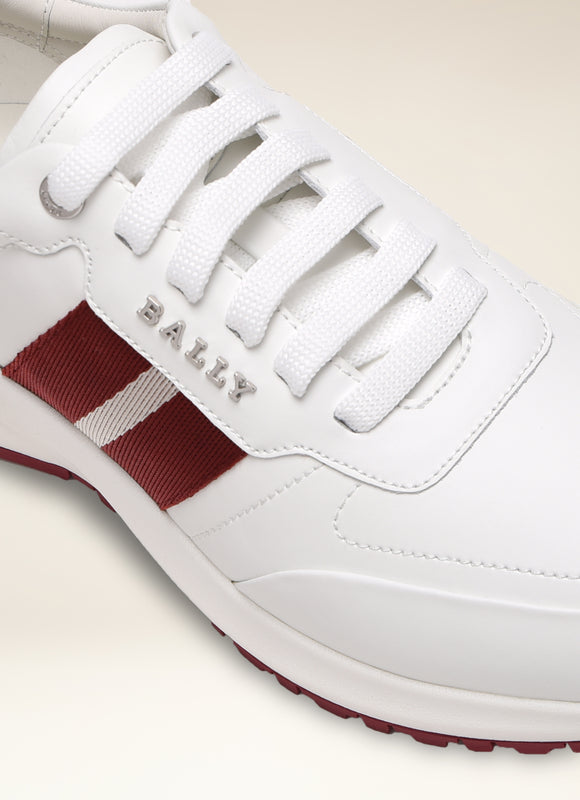 Bally sneakers red outlet