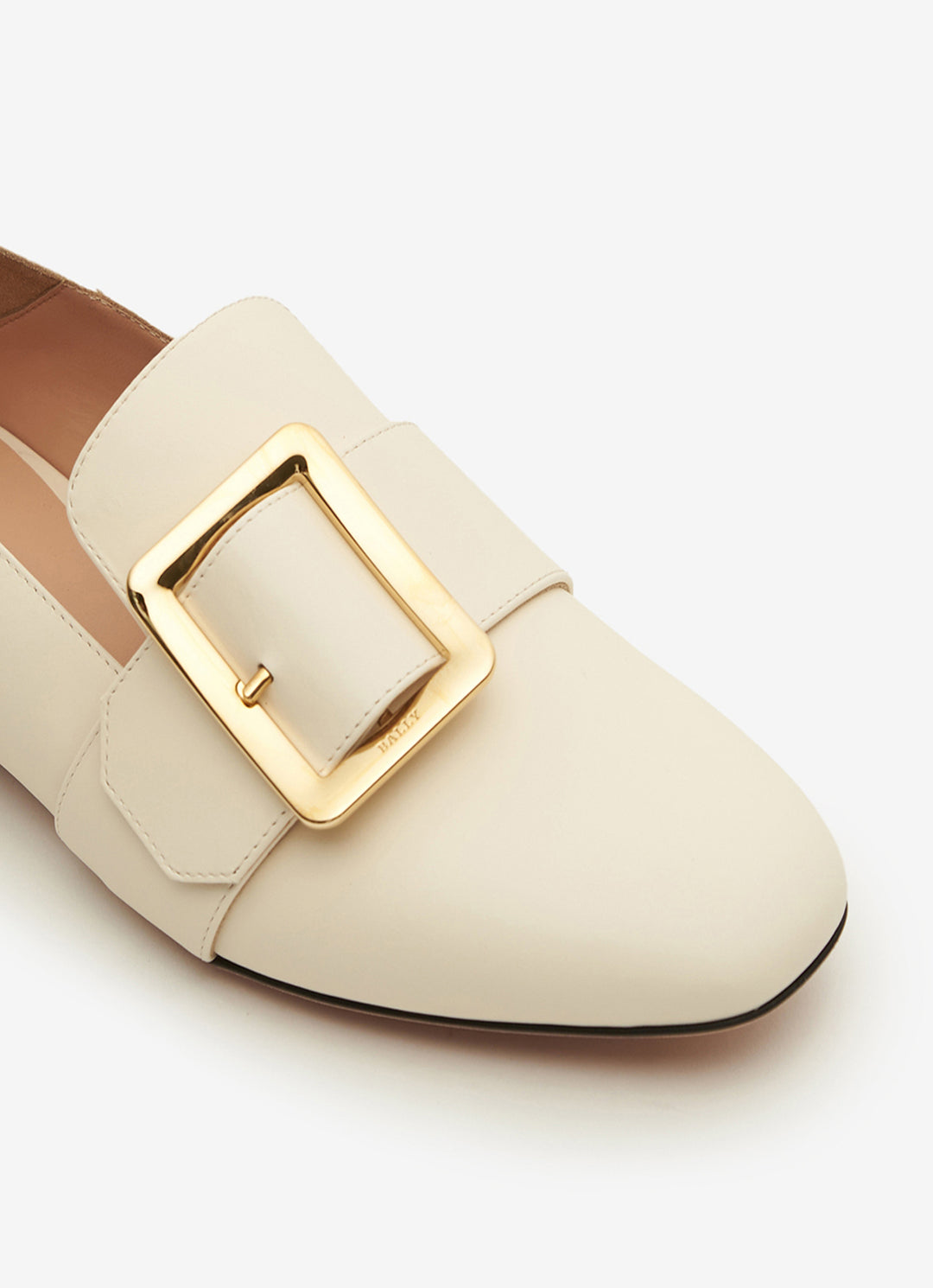 未使用✨BALLY JANELLE ローファー 山羊革 バックル 21.5cm位 バリー BALLY JANELLE-CRYSTAL （BLACK） -アウトレット通販