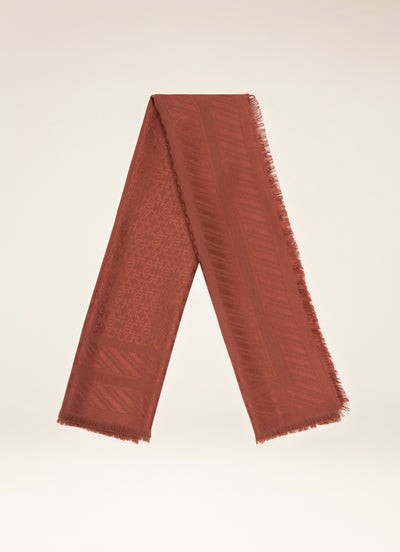 Monogram Scarf
