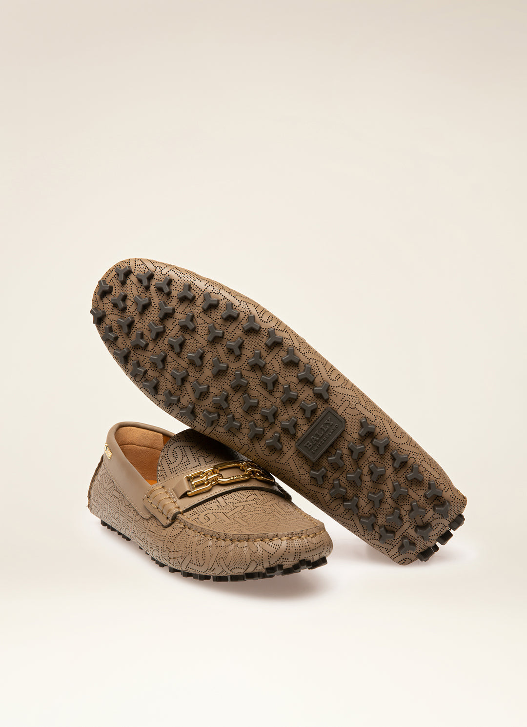 BALLY　LEZY Bally Striped Leather Low-Top Sneakers | Saks Fifth Avenue