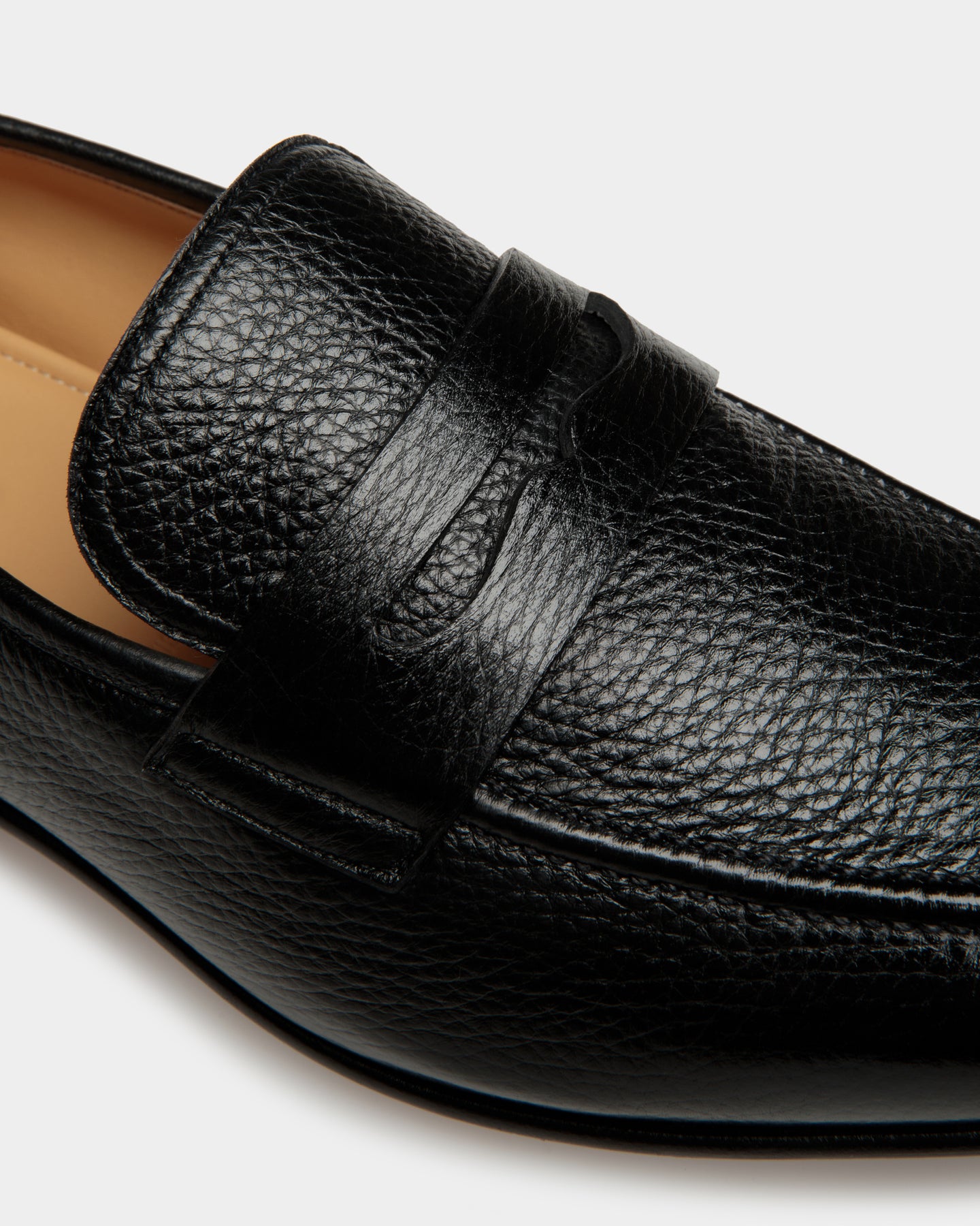 Bally on sale black loafers