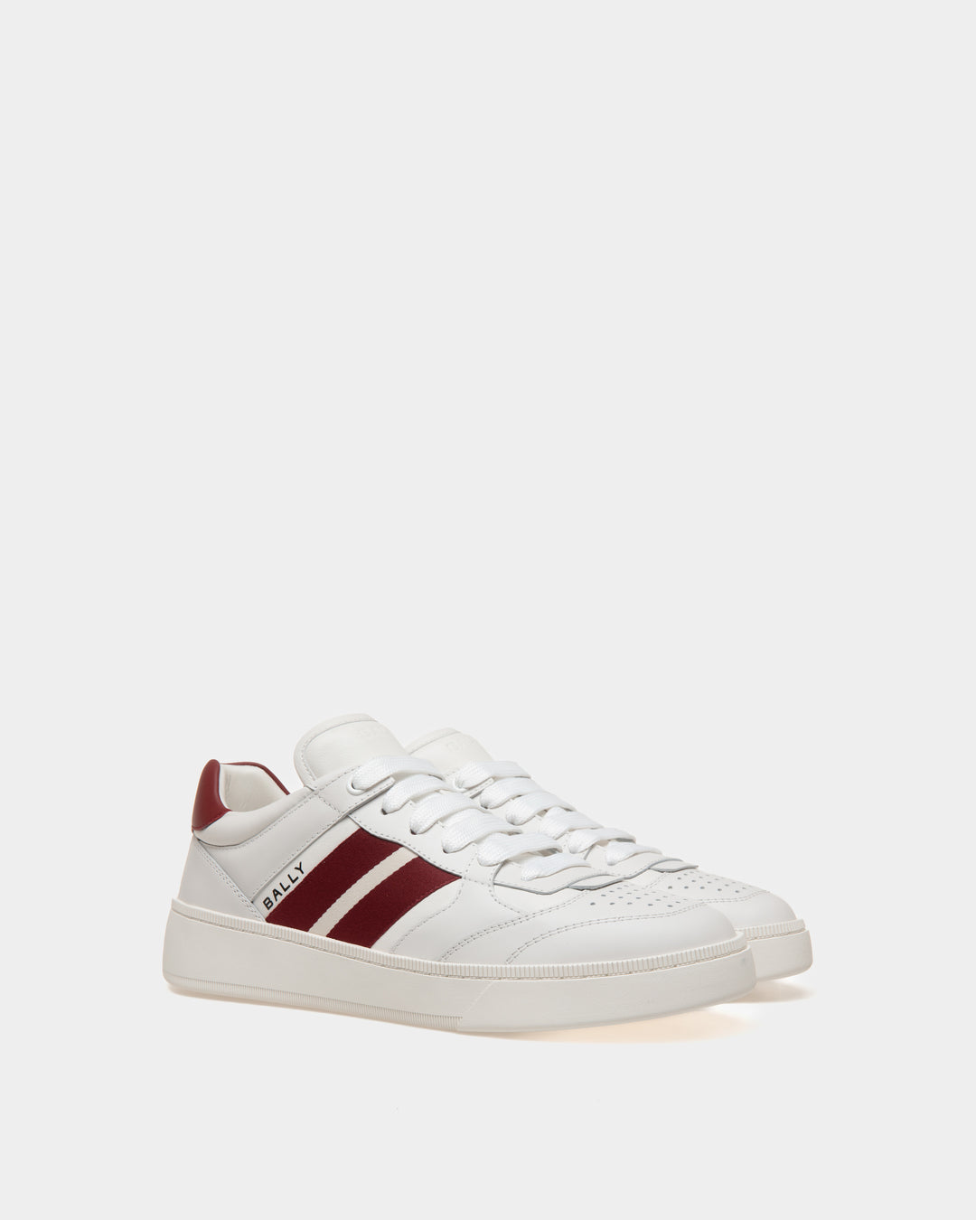 スニーカー BALLY Men Sneakers White MSK0BJVT031 I0Q6 Bally Tyger sneakers for Men - White in UAE | Level Shoes