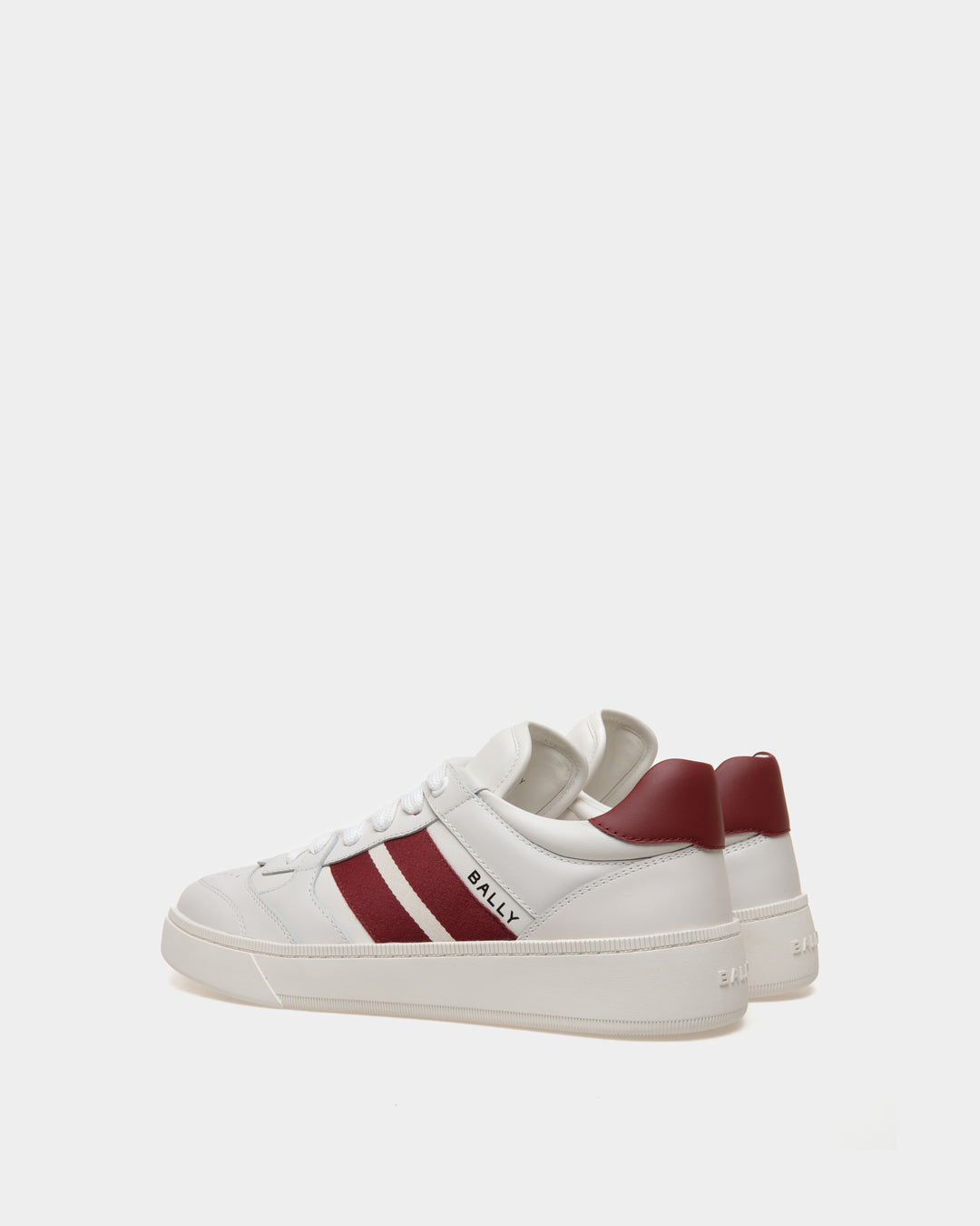 スニーカー BALLY FW25 White leather Rebby sneakers (MSK08YVT179 I0I0) Rebby - Sneaker